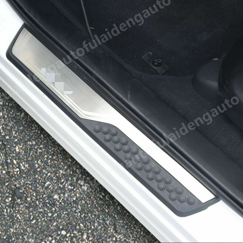 for Honda CR-V 2017-2022 Door Sill Scuff Plate Guard Mouldings Protector Trim 4X