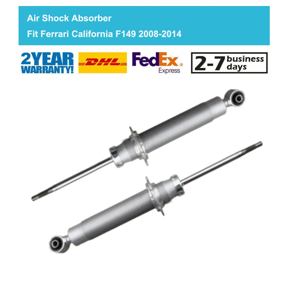 2PCSFor for Ferrari California F149 2008-2014 Front Left Right Shock Absorbers
