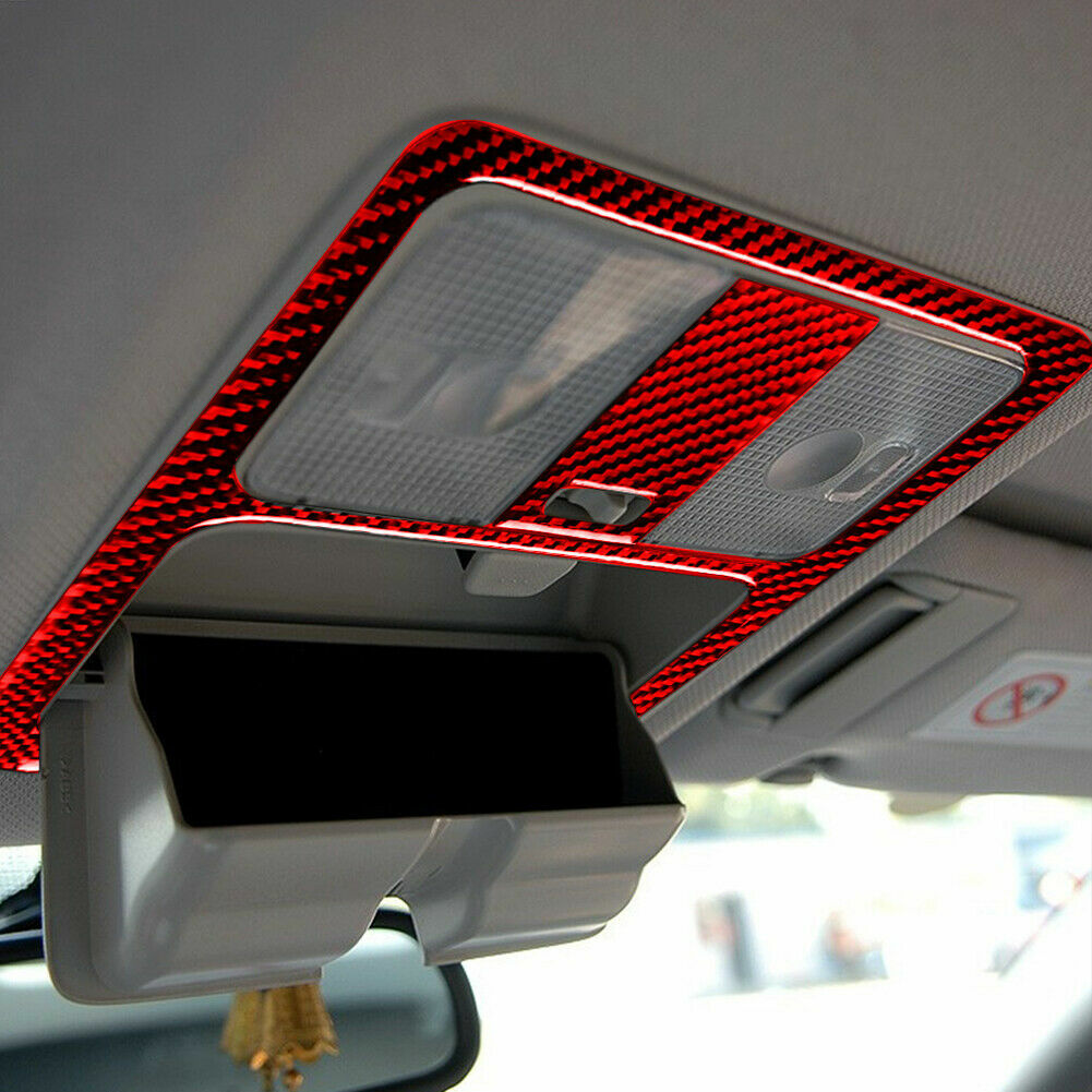 Carbon Fiber Reading Light Panel Sticker Cover Fit for Nissan 350Z 2003-09