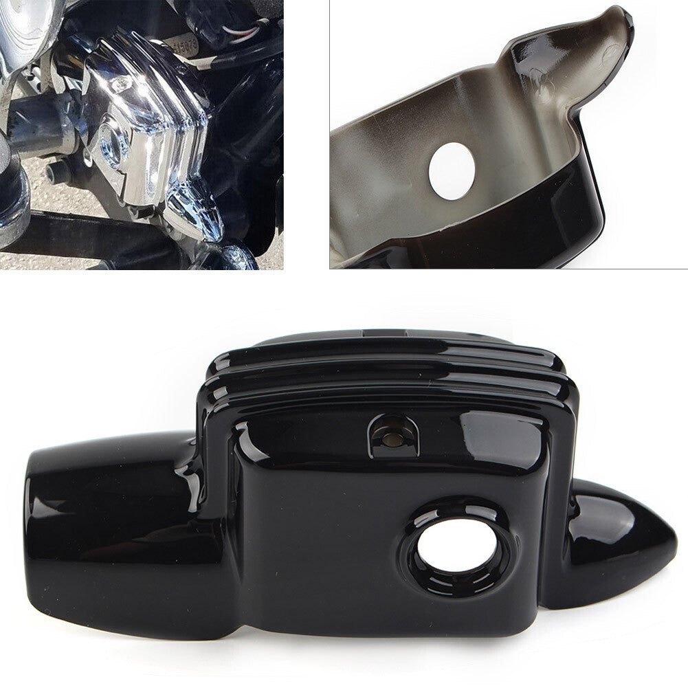 Rear Brake Master Cylinder Cover Fit For Touring Electra Glide 2008-2021 Black