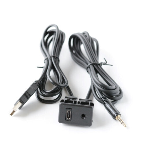 aux USB Type C Charger switch adaptor socket Cable for Toyota Rav4 for corolla for lexus