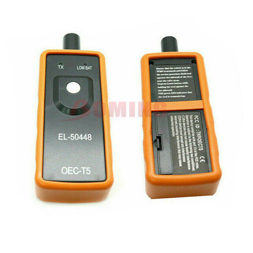 The all-new TPMS Relearn vehicle reset tool OEC-T5 tire pressure sensor is suitable for General Motors.