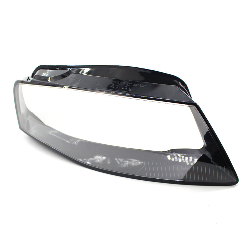 Headlight Lens Shell Cover Lampshade for Audi A4 B8 2009-2012 Transparent Right