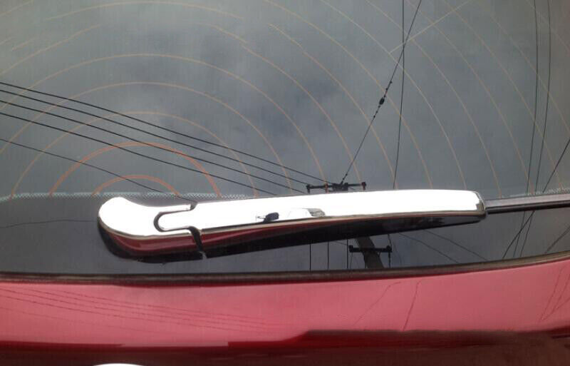 for BMW X3 F25 2011-2017 ABS Chrome Rear Window Rain Snow Wiper Molding Trim 2P