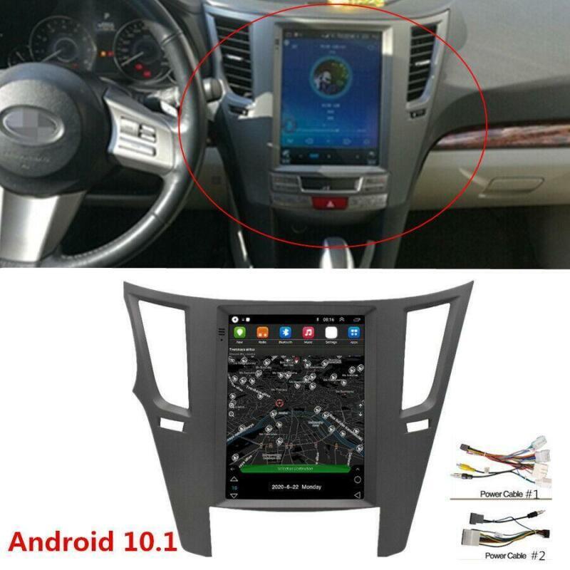 Android 10.1 Car Radio GPS Vertical 9.7 INCH MP5 For 09-14 for Subaru Outback Legacy