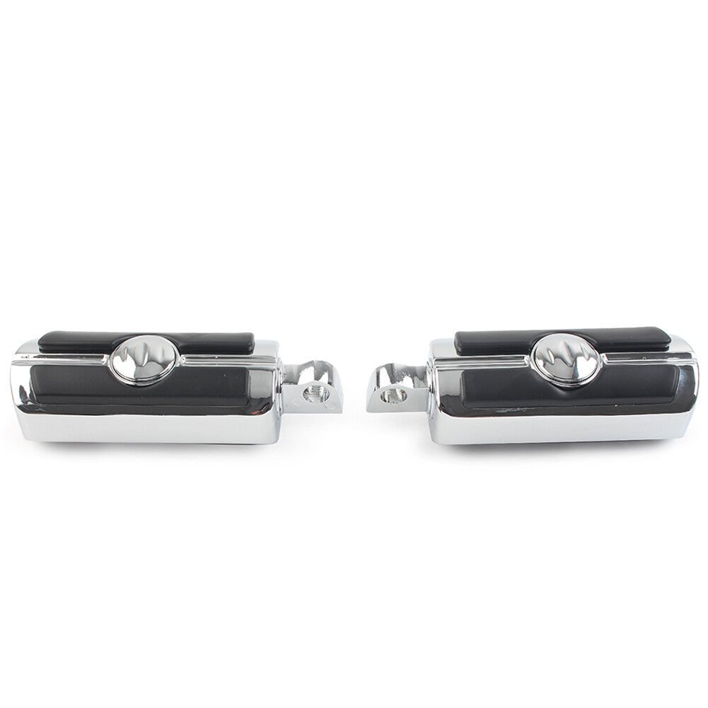 FIT for Harley-Davidson Motorcycle Foot Pegs Footrests Footpegs 10mm
