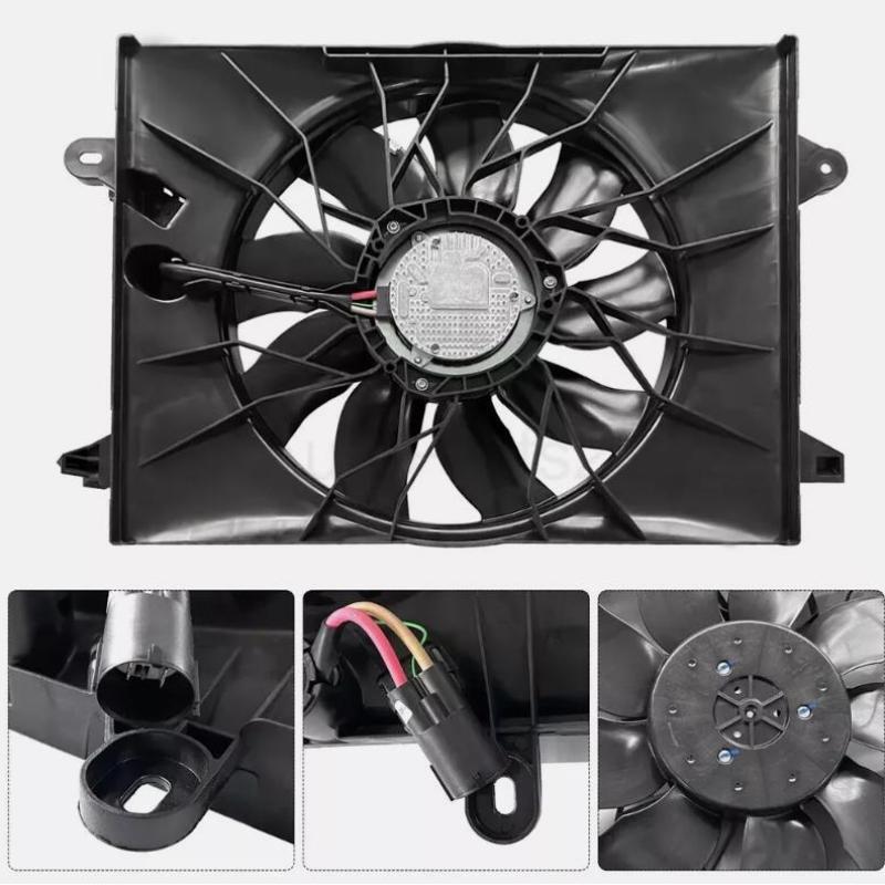 Radiator Cooling Fan Assembly 68541987AA For 2015 - 2022 for Dodge Charger