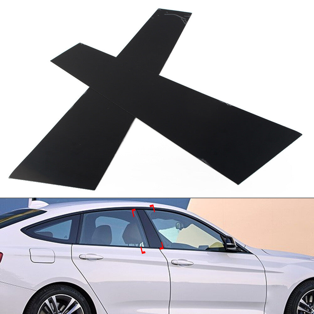 Door Window Pillar Posts Decoration Cover Trims for BMW 3 Series GT F34 2013-19