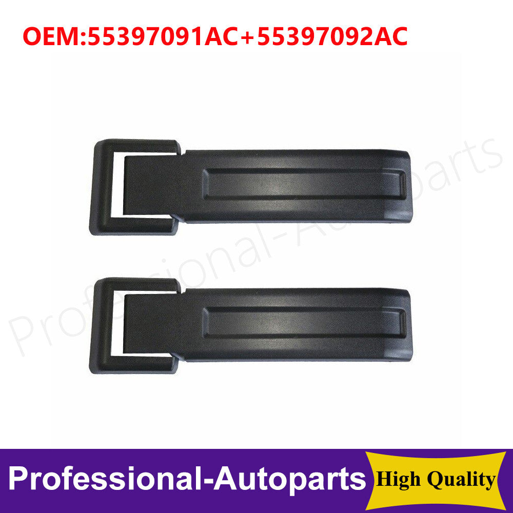2*Upper Lower Tail gate Hinge Cover For 2007-2018 for Jeep for Wrangler JK Unlimited