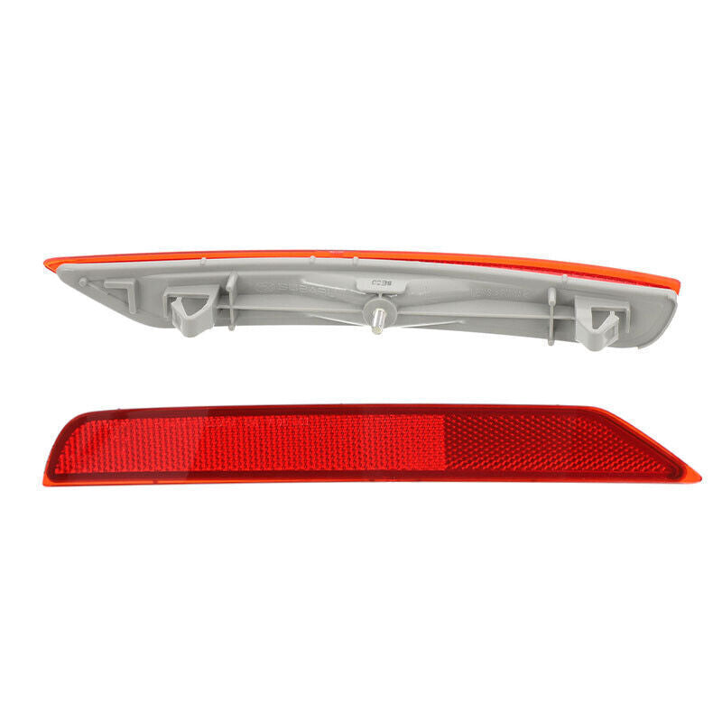 Pair Rear bumper reflector Lamp for Subaru Forester 2009-2018