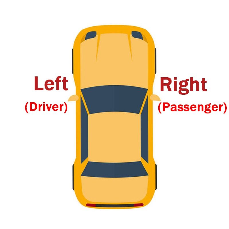 A pair of front bumper fog lights are suitable for the for Honda Odyssey 2002, 2003, and 2004 models.