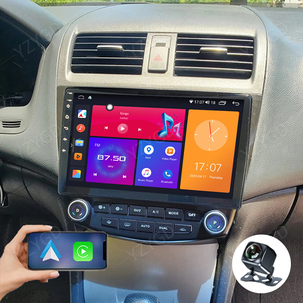 Apple CarPlay for Honda for Accord 2003-2007 Android Car Radio Stereo GPS Screen DSP
