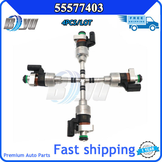 new 4-piece fuel injector kit for GM 2016-2019 for Chevrolet for Cruze 1.4L 55577403