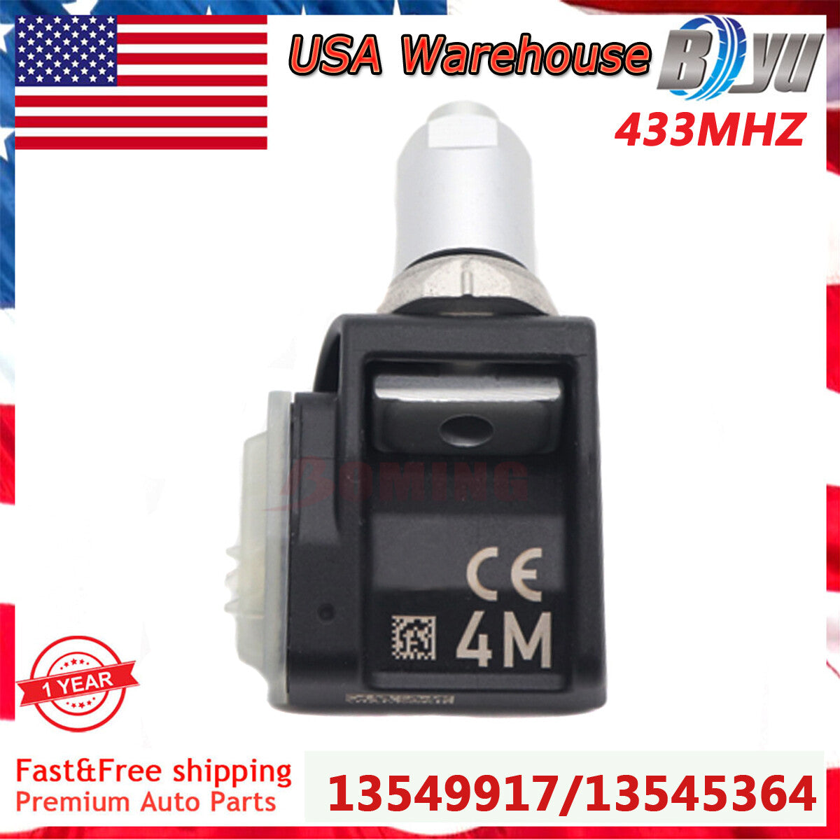 New 13549917 13545364 TPMS Tire Pressure Sensor for CADILLAC LYRIQ for Chevrolet US