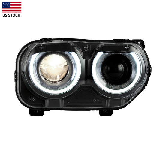 US STOCK For Fit for Dodge for Challenger SE R/T 2015-2019 LED Headlights Left Right