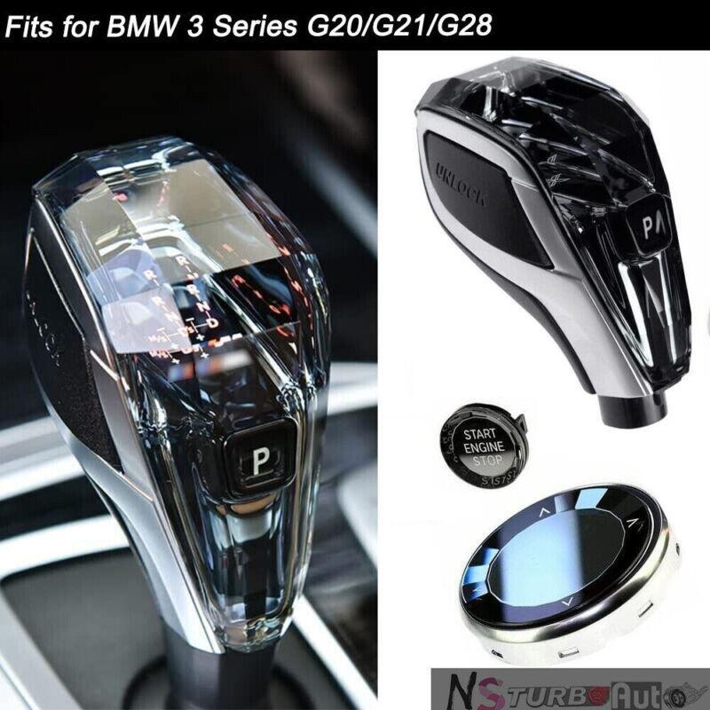 Crystal Gear Shifter Kit for BMW F40 F44 G20 G22 G23 G26 G29 G05 G06 G07 G14 G15