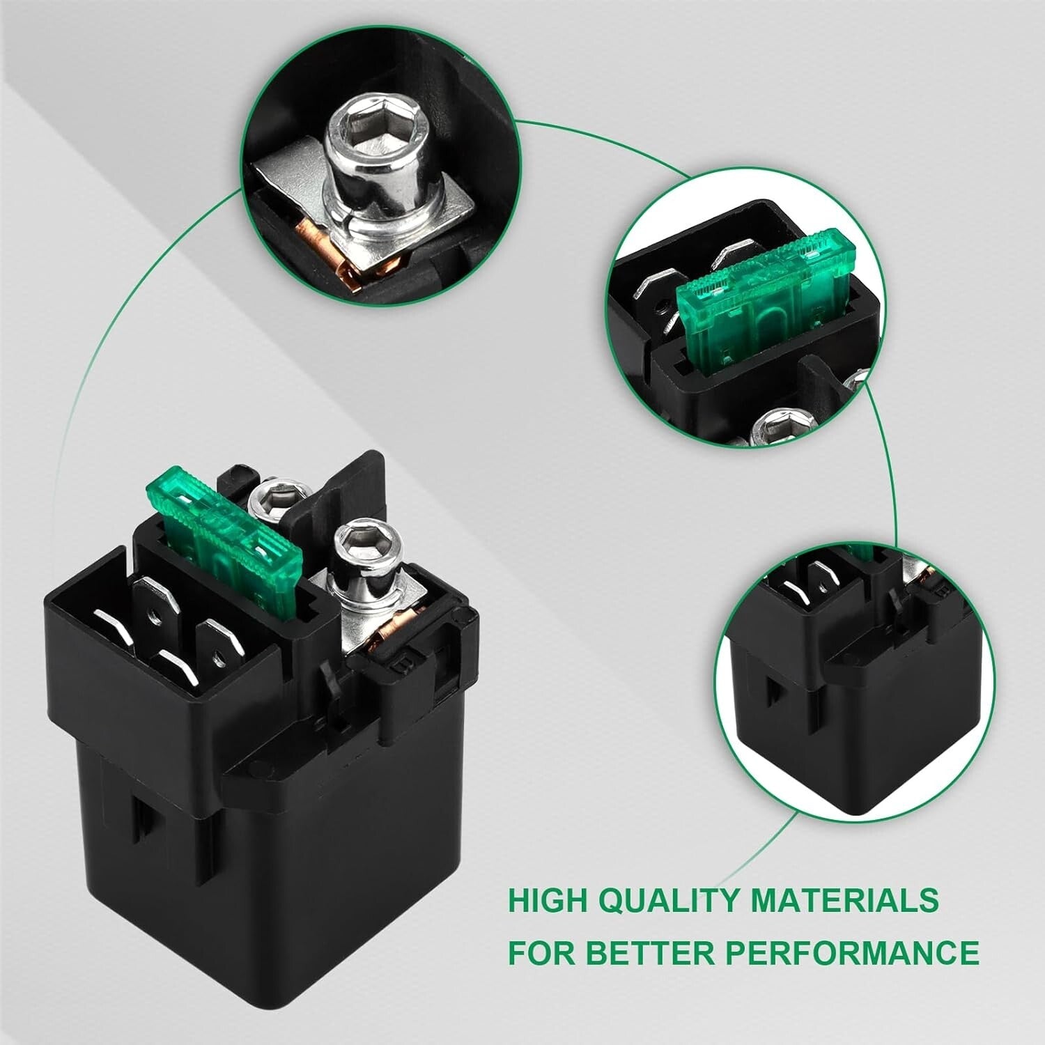 Starter Solenoid Relay forBrute for Force Super Hawk 1000 Shadow Spirit 750 CBR600RR