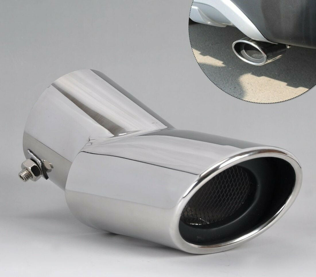 Stainless Rear Exhaust Muffler Tip End Pipe trim for Hyundai for Elantra 2021-2023