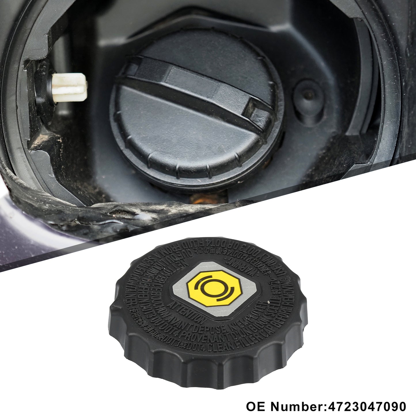 Fuel tank filler cap for Lexus ES350, part number 4723047090
