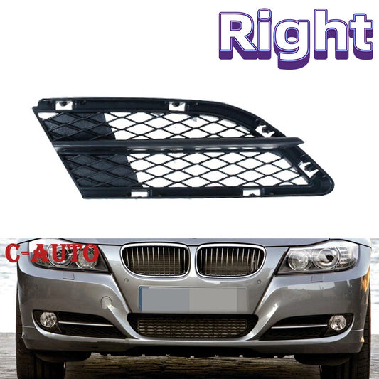 Right Front Bumper Fog Light Grille Mesh for BMW 335i 328i E90 E91 2008-2012