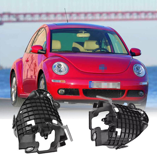 for Volkswagen for VW Beetle 2006-2010 2Pcs Headlight Housing Left  Right Side