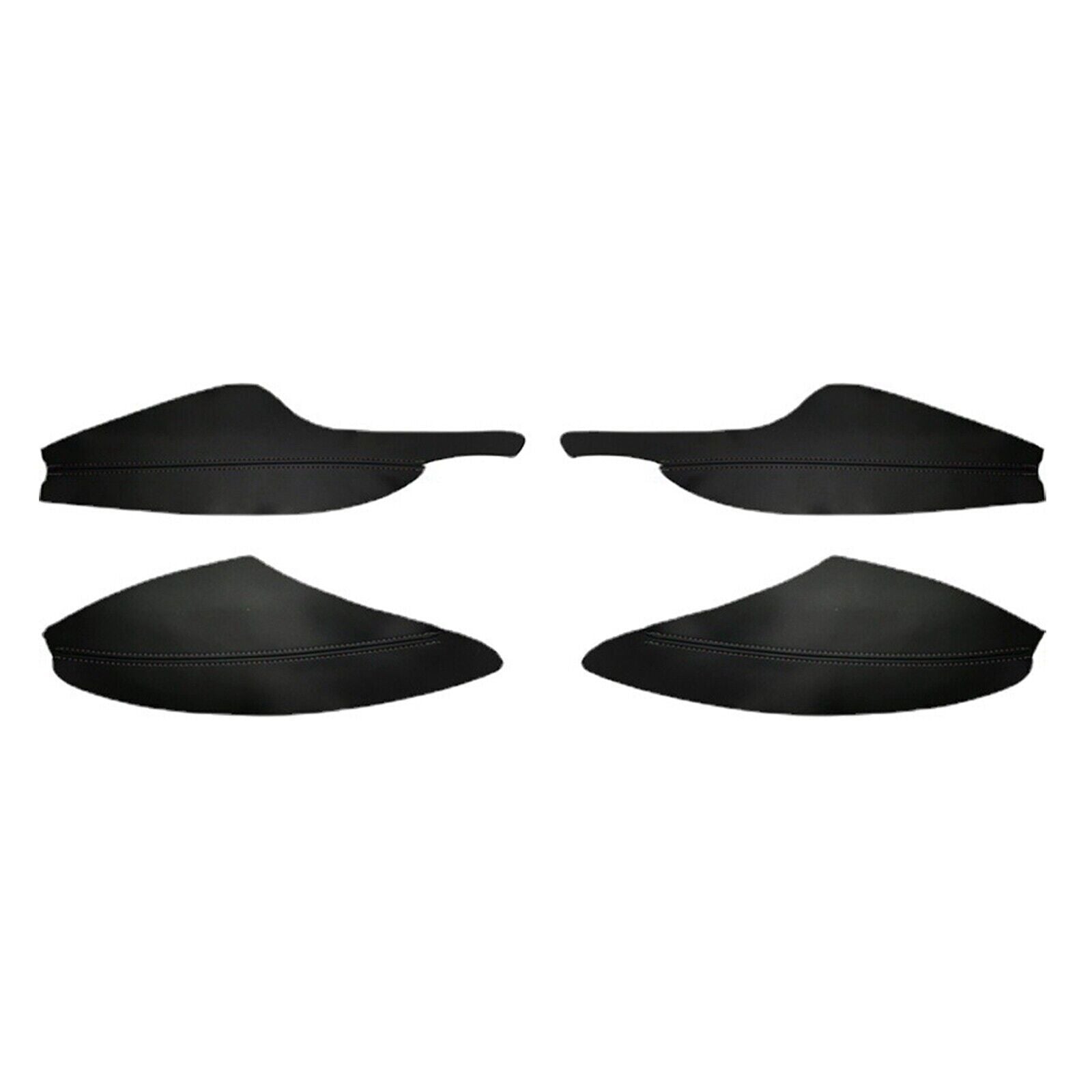 4X PU Leather Interior Door Armrest Handle Cover Trim for Toyota for Corolla 2020-24