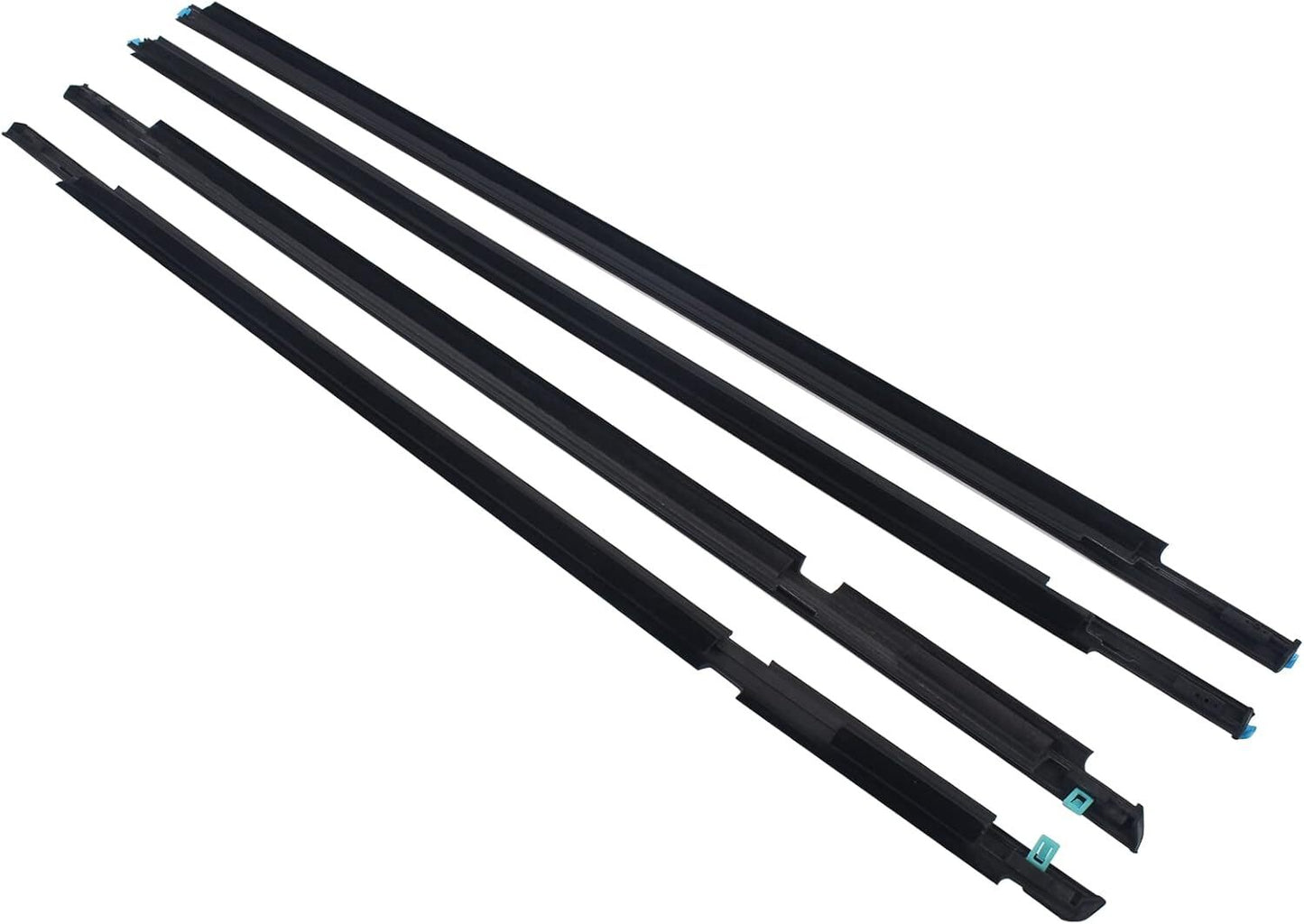 for Toyota for Lexus IS300 2001-2005 Front  Rear Door Window Belt Trim Molding 4pcs