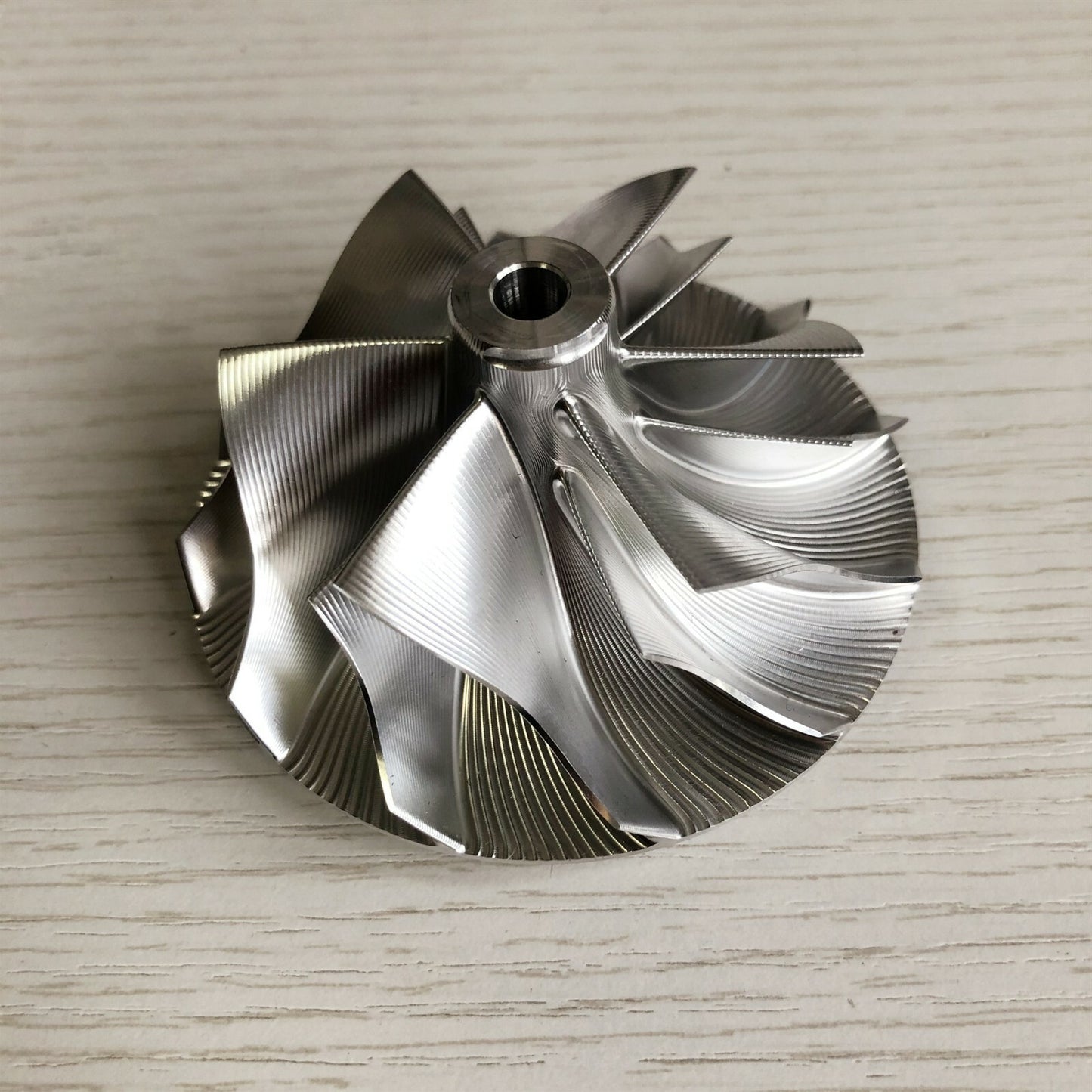 PTE58 5.00/76.20 mm 6+6 insert spot milling of turbine blank compressor wheel