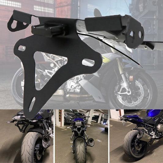 LED Light License Number Plate Frame Holder Tail Tidy for BMW S1000RR S1000R HP4