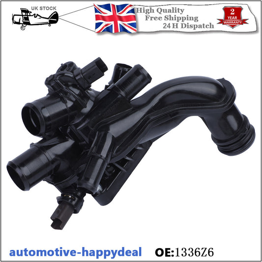 THERMOSTAT HOUSING WITH SENSOR for PEUGEOT 207 308 3008 5008 RCZ 1.6 16V 1336Z6