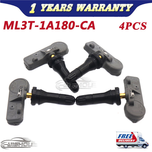 4X NEW TPMS Tire Pressure Sensor for Lincoln for Navigator for Ford F150 ML3T-1A180-CA