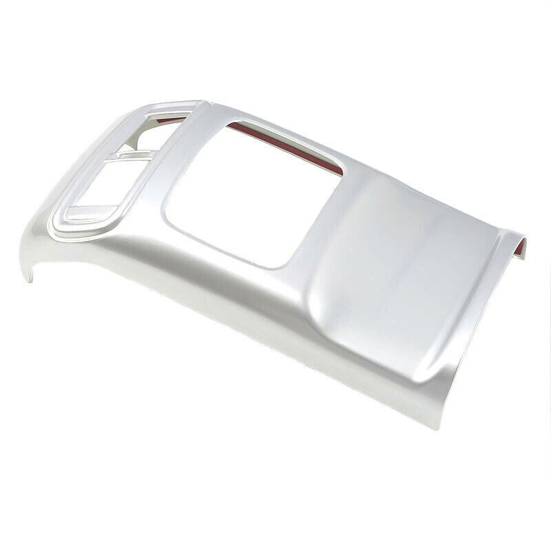 Rear Air Outlet Anti-Kick Panel Trim Fit for Honda CRV CR-V 17-2022 Matte Silver