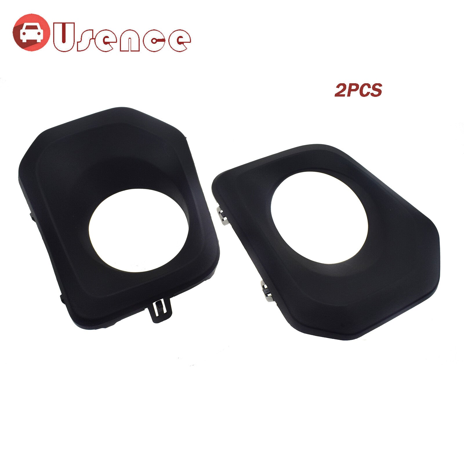 Pair Front Left Right Side Fog Lamp Light Trim Bezel for Toyota Tacoma 2016-21