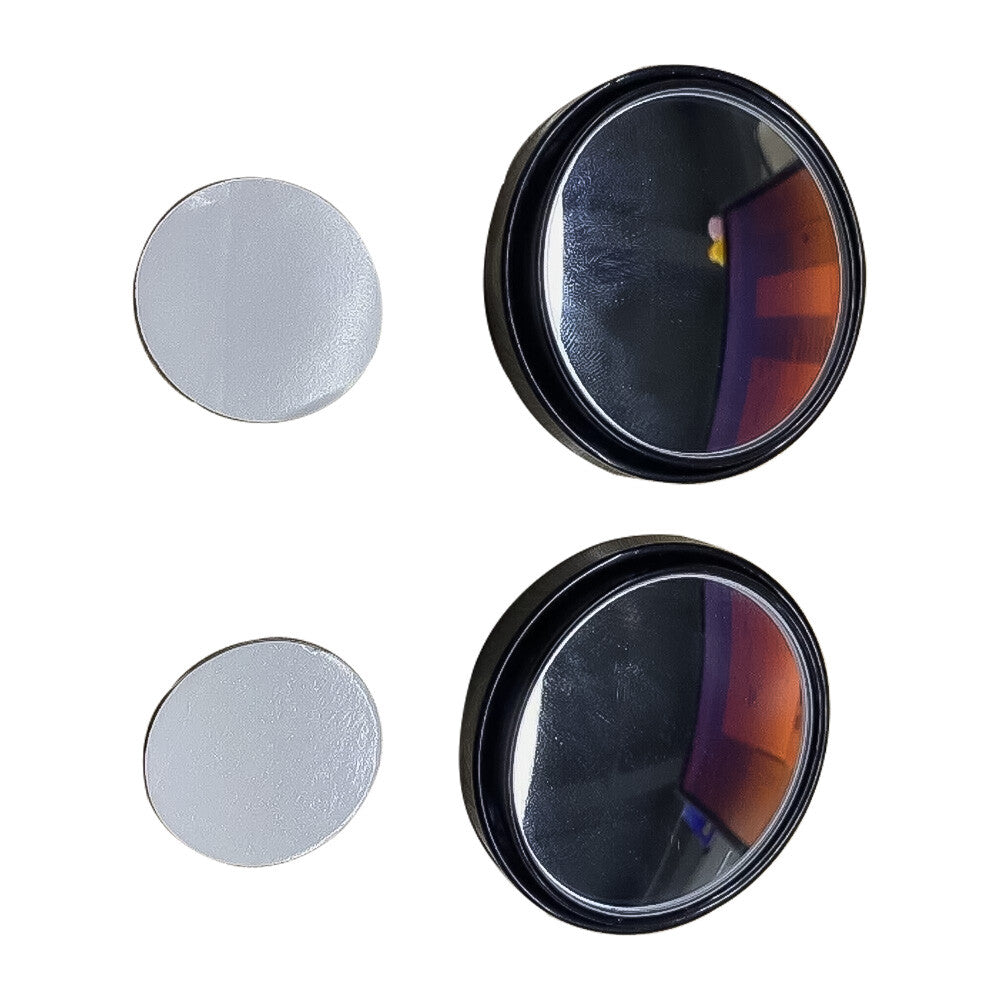 2PCS Blind Spot Mirrors Round HD Glass Convex 360¡ã Side Rear View Mirror For Car