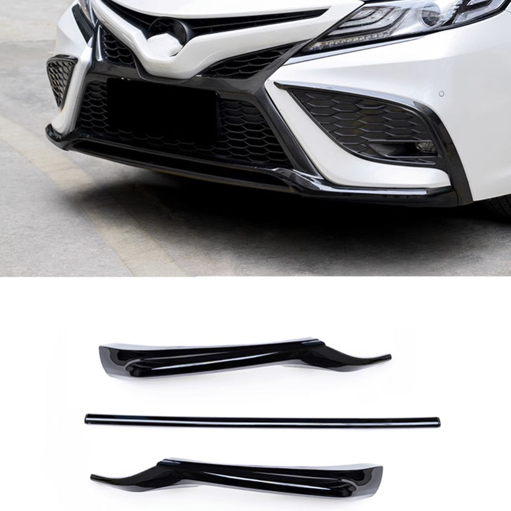 Black For 2021-2023 for Toyota for Camry SE/XSE Front Bumper Bottom Bezel Trim Cover 3