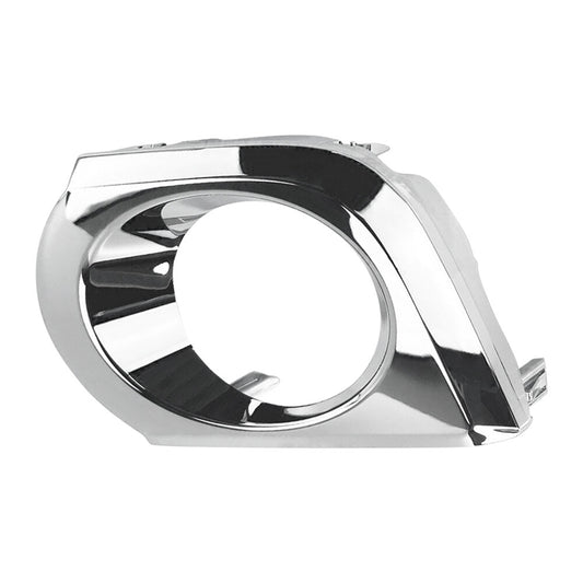 Front Left Fog Light Cover Trim Bezel Chrome Replacement for 4Runner 2010-2013