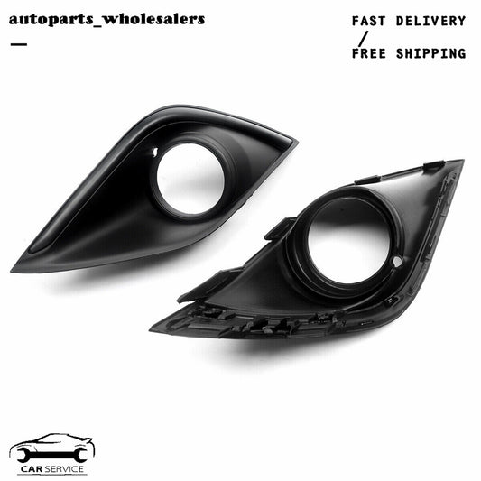 pair of fog light cover covers for 2019-20 for Mitsubishi Outlander front bumper