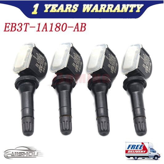 4pcs TPMS EB3Z-1A189-A For 2016-2018 for Ford Focus Tire Pressure Monitoring Sensors