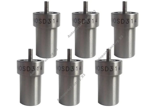 6Pcs Injector Nozzle DN0SD314 for Mercedes-Benz W124 W140 300D 300TD 300SD OM603