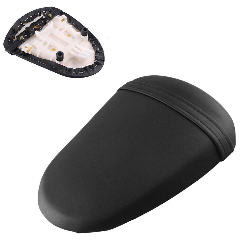 Rear Passenger for Seat Cushion Pad Fit for Suzuki GSXR 1000 2007 2008 Black