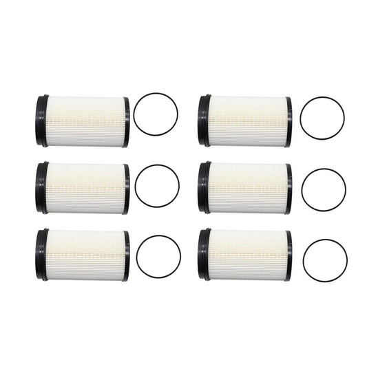 6PCS R61709 FS20176 Fuel Filter Element Diesel Engine For DD13 DD15 DD16