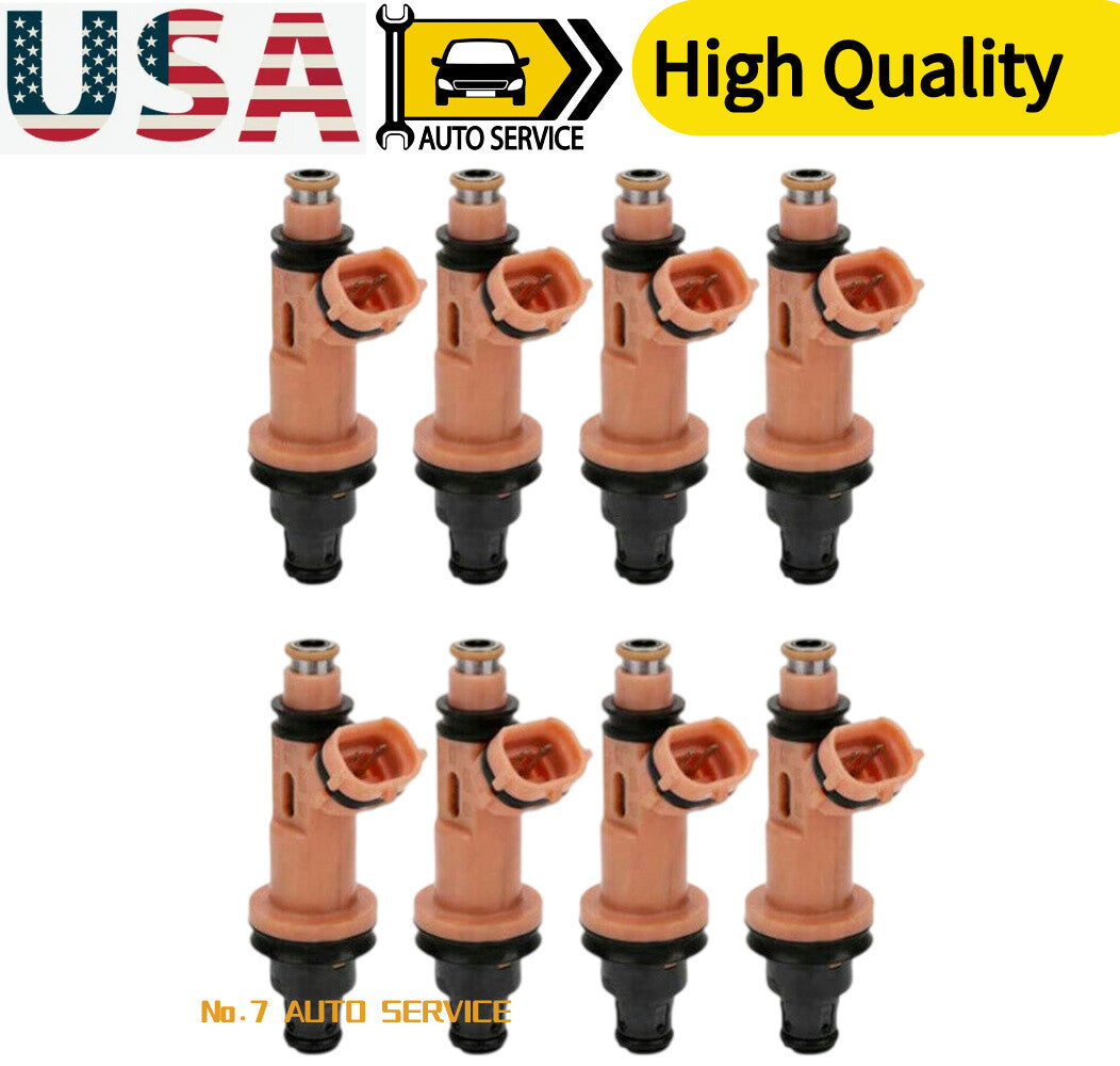 8X Fuel Injector for Lexus 98-08 LS400 4.0L LS430 GS430 SC430 4.3L 23250-50030