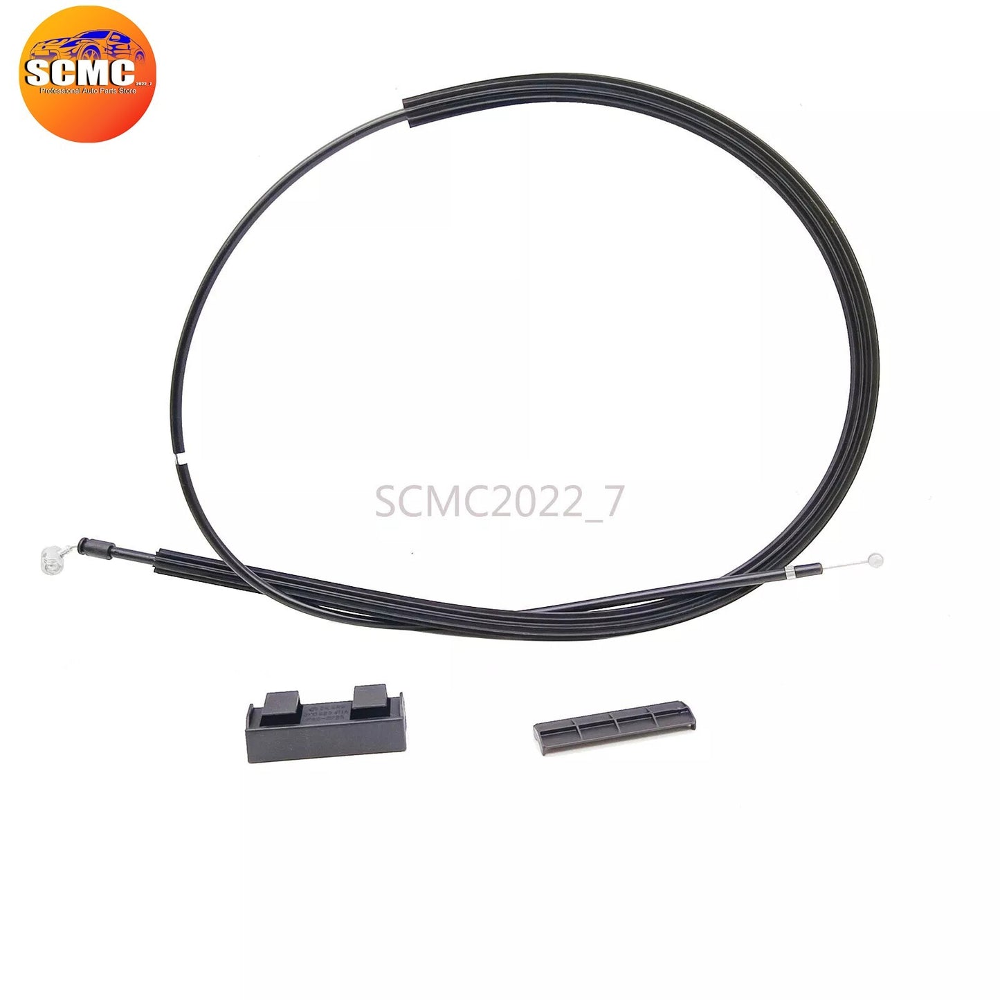 Hood Latch Lock Release Cable Rear w/Connector for VW for Tiguan 5N0 823 535