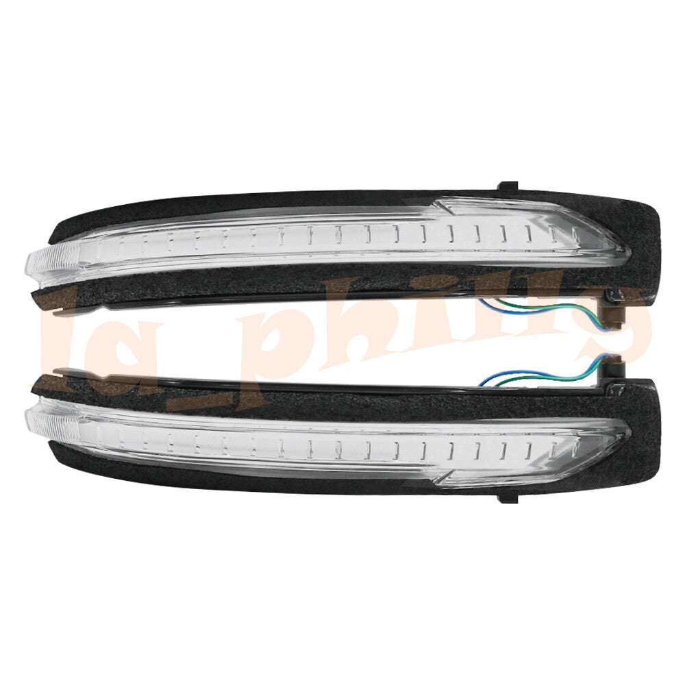 2x Fits for Nissan Qashqai J11 for X-Trail T32 Side Mirror LED Turn Signal Light 12V L+R