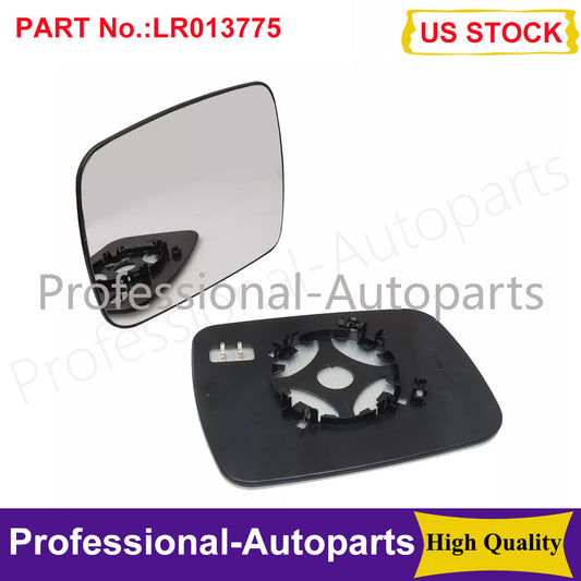 Left Mirror Glass Heated Driver Side for 2010-2013 for Land Rover for Range Rover Sport