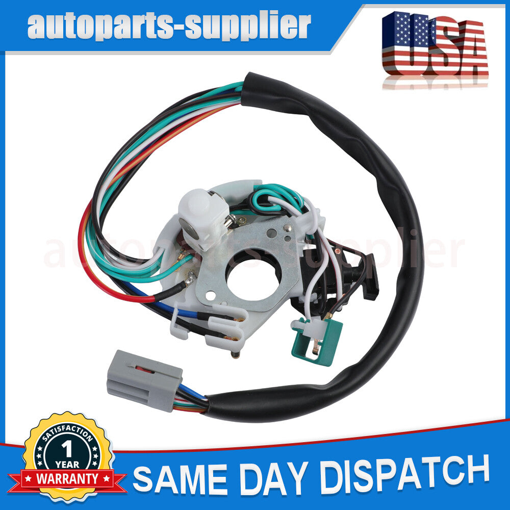 Turn signal switch compatible with 1985-1991 for Ford for Mustang F-150 F-250 F-350 with tilt wheel.