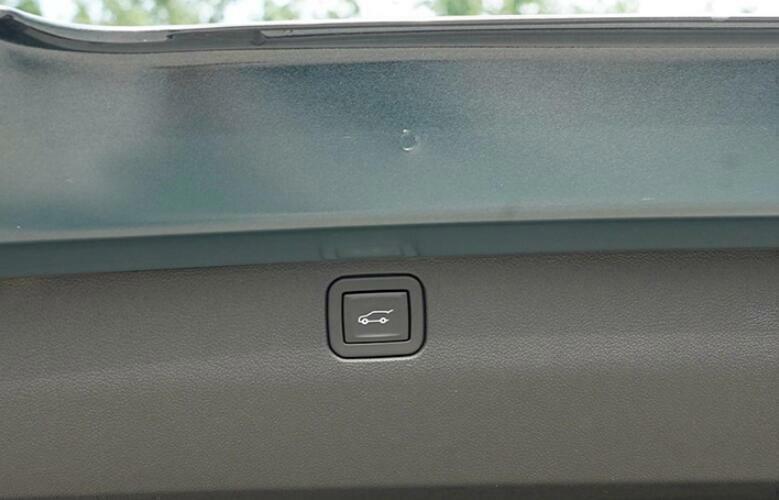 for Chevrolet Blazer 19-21 Silver Titanium Tailgate Rear Door Button Cover Trim