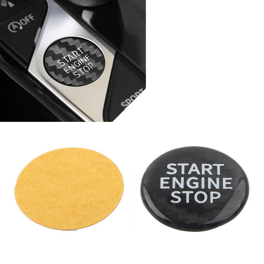 for BMW G20 G14 G15 G29 G05 G06 G07 2019-21 Engine Start Stop Button Cover Black