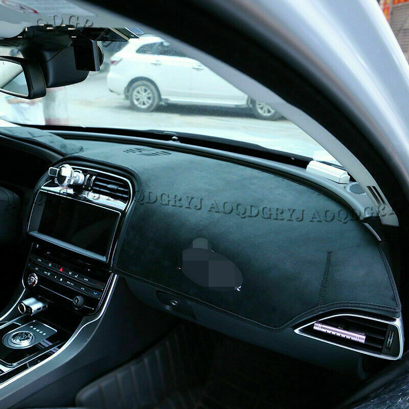 for Jaguar F-PACE 2016-2020 Dashboard Dash Mat Non-Slip Sun Cover Pad Black