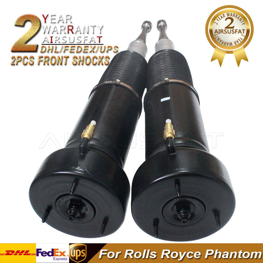 2x Front Air Suspension Shocks For Rolls Royce for Phantom RR1 04-07 RR1N 11-14